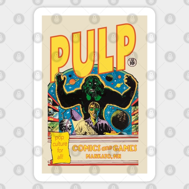 PULP Science Monster Sticker by PULP Comics and Games